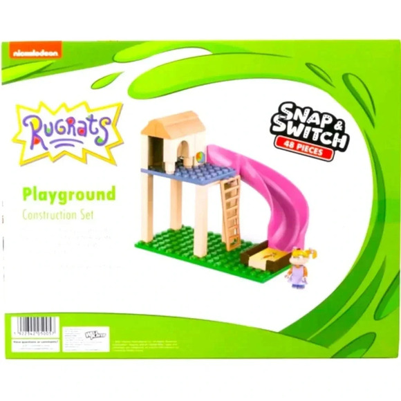 Rugrats - Snap & Switch 48 Piece Angelica Playground Construction Set - BNIB 🛝 - Picture 2 of 4
